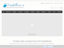 Tablet Screenshot of kastellorizo.com